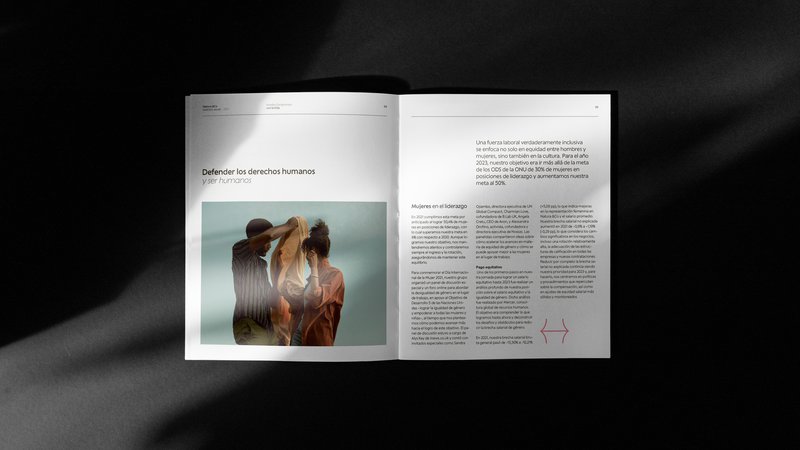 Natura &Co - Annual Report - Graphic Design - Editorial Spread