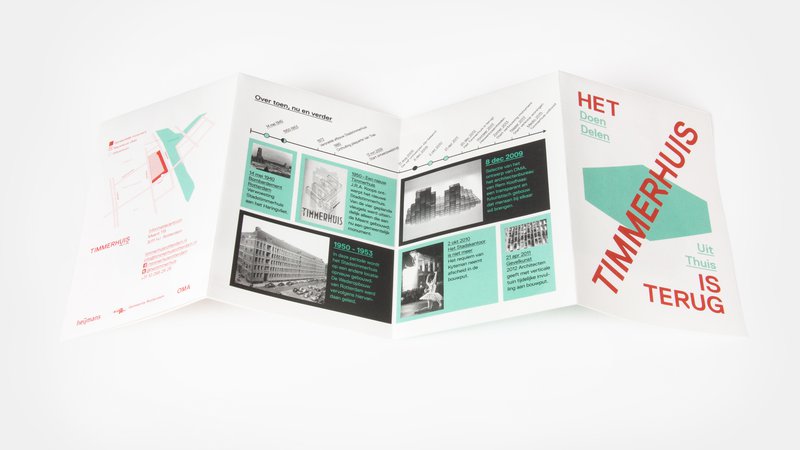 Timmerhuis Folder Design - Flipside